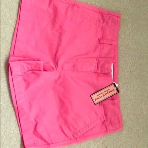 Water Melon colored Vineyard Vines Shorts.